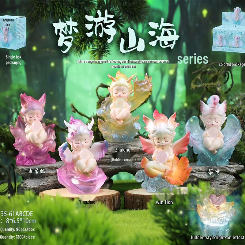 Tu Shan Weisheitsfuchs Fee Figur: Trendiges dekoratives Harzspielzeug für den Schreibtisch und als Geburtstagsgeschenk