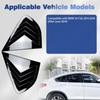 Per BMW X4 F26 2014 2015 2016 2017 2018 Deflettori Finestrini Posteriori Laterali Prese d'Aria Copri Griglie Tende Accessori Auto