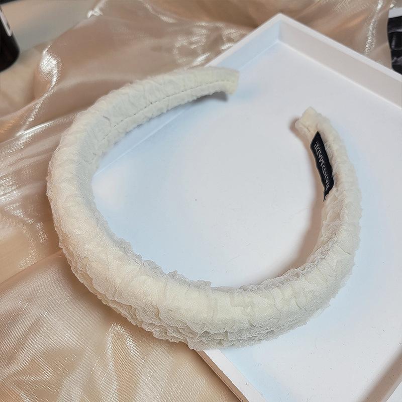 Candy-colored high-crown headband, Korean internet celebrity style, elegant headband, age-reducing wide-brimmed hair headband, hair ornament