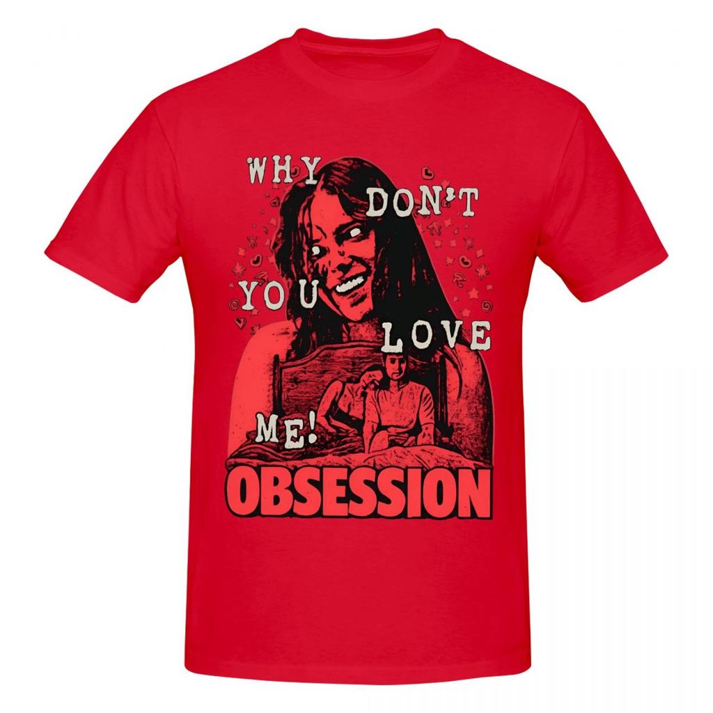 Obsession 2026 Horror Movie Retro T Shirts Graphic Y2k Gifts Cotton Tshirts For Unisex Wounisex Clothes