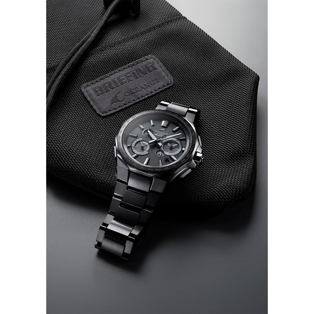 Casio Oceanus Classic Line Bluetooth Solar Watch Sapphire Glass Men's Black OCW-T6000BR-1AJR