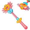 Colorful Lights Kids Water Gun Multi Hole Spray Heart And Wing Magic Wand Toy Rotating Nozzle Princess Style Fairy Water Blaster