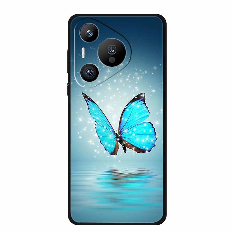 For Huawei Pura 70 Pro Case Luxury TPU Soft Silicone Phone Cover for Huawei Pura 70 Pro+ Pura70 Protective Shockproof New Fundas
