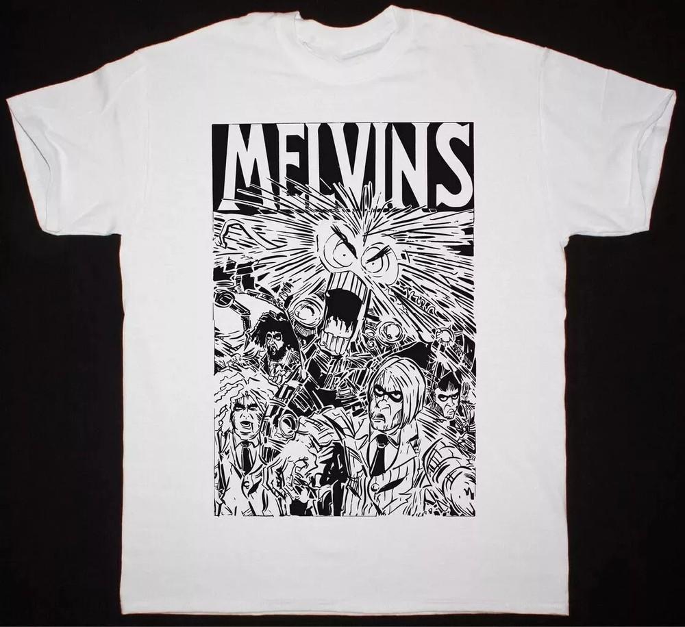 Футболка MELVINS TOUR Хлопок Унисекс Размер S-4XL BO349 Унисекс Футболка S