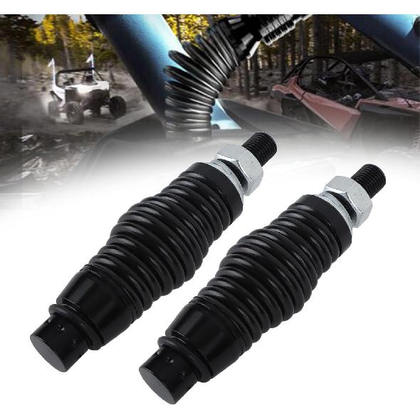 

2 шт. Светодиодный хлыст, пружинное монтажное основание для Polaris RZR UTV ATV, Сверхпрочное быстросъемное пружинное монтажное основание, для 2 футов 3 футов 4 футов 5 футов 6 футов светодиодного хлыста