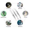 Genuine VETUS Precision Stainless Steel Tweezers TS-11, TS-12, TS-15 for Mobile Phone Repair