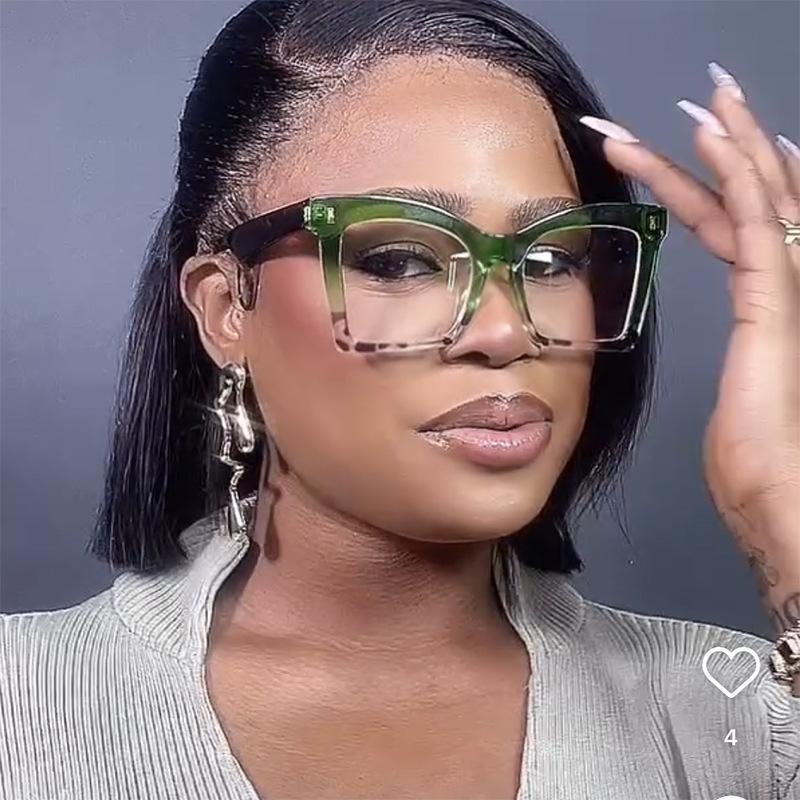 Oversized Leopard Reading Glasses Women Prescription Anti Blue Light Frame Myopia Presbyopia 1 0 to 4 0