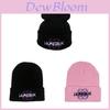 Kpop Demon Hunters Embroidered Beanie Hat With Warmth For Streetwear In Fall Winter