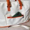 Fashionable Color‑Block Splicing Travel Bag Sports and Fitness Bag Yoga Handbag Suitable for Travel Gym Tourism Weekend Trip and Other Scenes