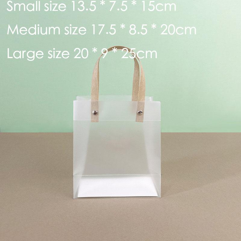 Lot de 5 petits sacs cadeaux translucides pour Noël, Halloween, mariage, demoiselles d'honneur, fête d'anniversaire, carnaval, rentrée scolaire