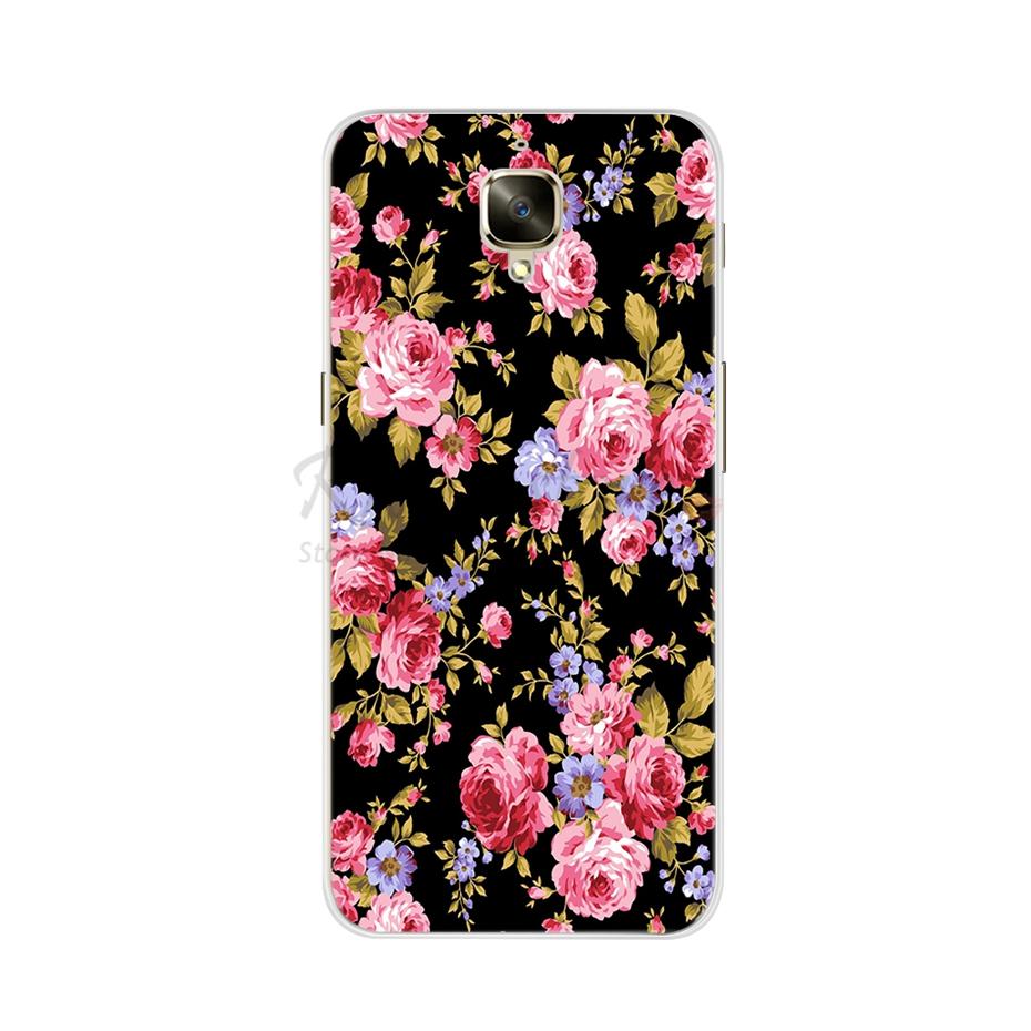 For OnePlus 3t Case Oneplus 3 Back Cover Ultra Thin Silicone Cartoon For Oneplus 3T Cover One Plus 3 Three Phone case Soft Coque