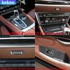 Carbon Fiber Car Accessories Interior Gear Shift Dashboard Window Lift Cover Stickers Trim For BMW F07 5 Series GT 2010-2017