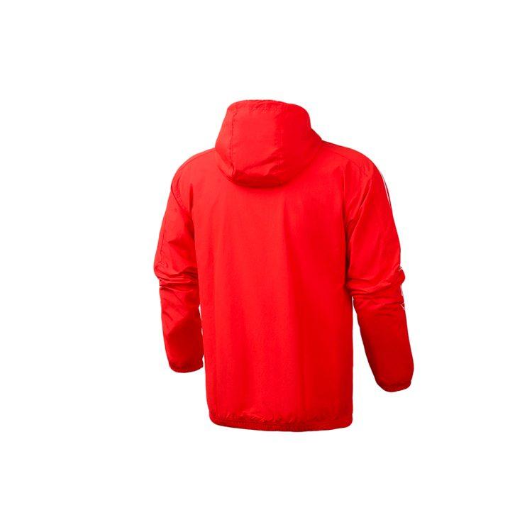 adidas Jacken Herren Rot Mit Kapuze Moderat Sonstige FL1773