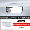 For Toyota 2024 2025 Land Cruiser 250 Prado LC250 Lexus 550 gx Stainless Steel Fuel Tank Cap Cover Durable Exterior Accessories