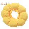 Cat Recovery Collar Sunflower Shape Soft Stuffed Neck Cone Adjustable Anti-Bite Lick Wound Healing Safety Collar After Surgery