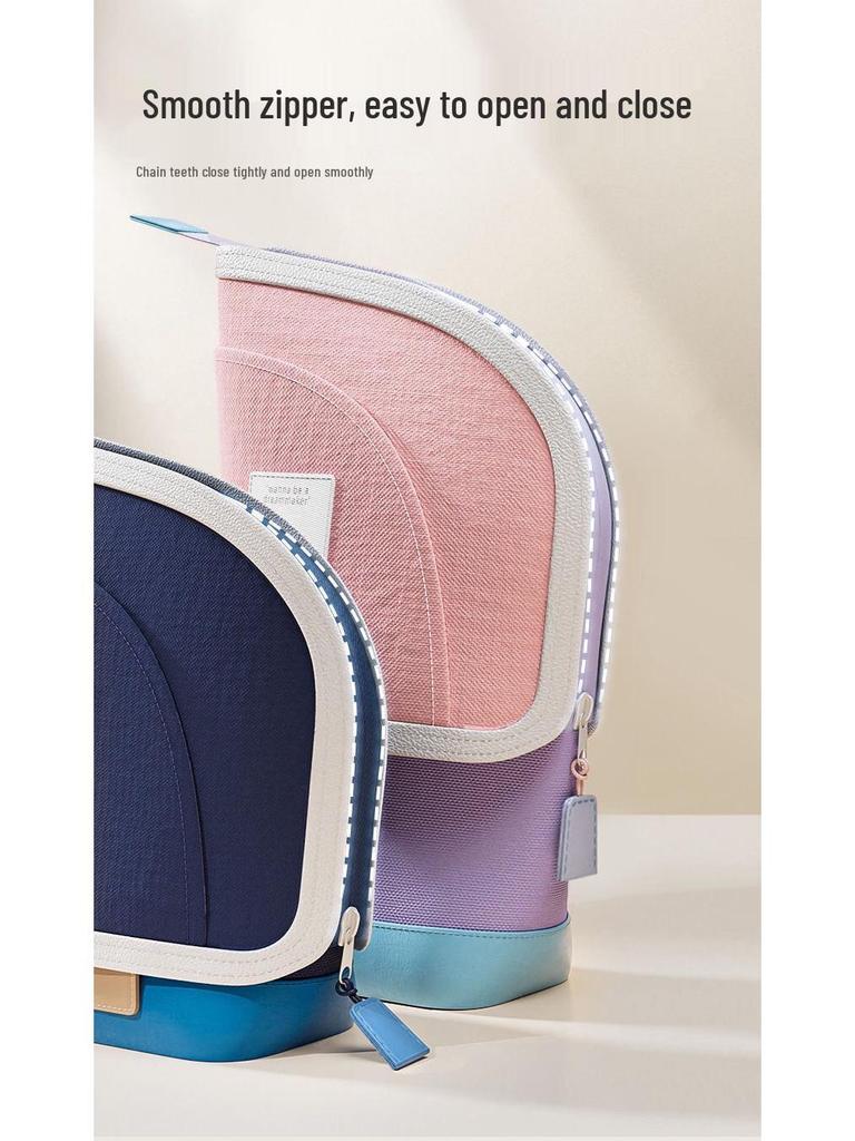 2024 Large Capacity Pencil Case for Middle and High School Students - Stylish and Durable Stationery Storage Bag for Men