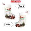 Christmas Decoration Fireplace Hanging Stocking1pc Christmas Puppy Stocking - Cute Holiday Gift Bag & Party De