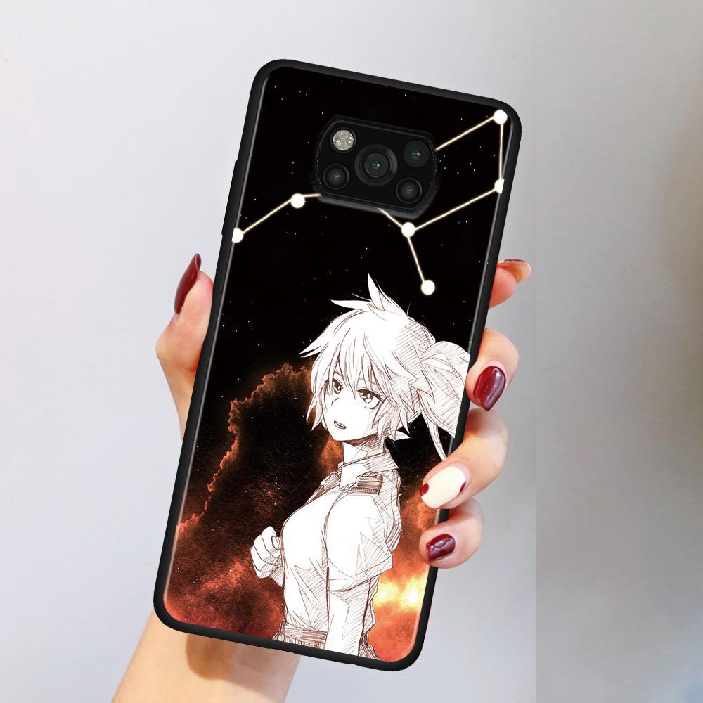 My Hero Boku No Hero Academia Case for Xiaomi Poco X3 NFC M3 M4 Pocophone F1 F3 Redmi Note 9s 9 8 10 Pro Black Soft Phone Cover