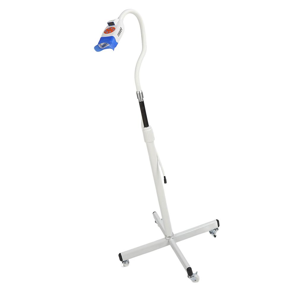 Teeth Whitening Machine with Mobile Wheels 3 Colors Teeth Bleaching Lamp 110‑240V US Plug