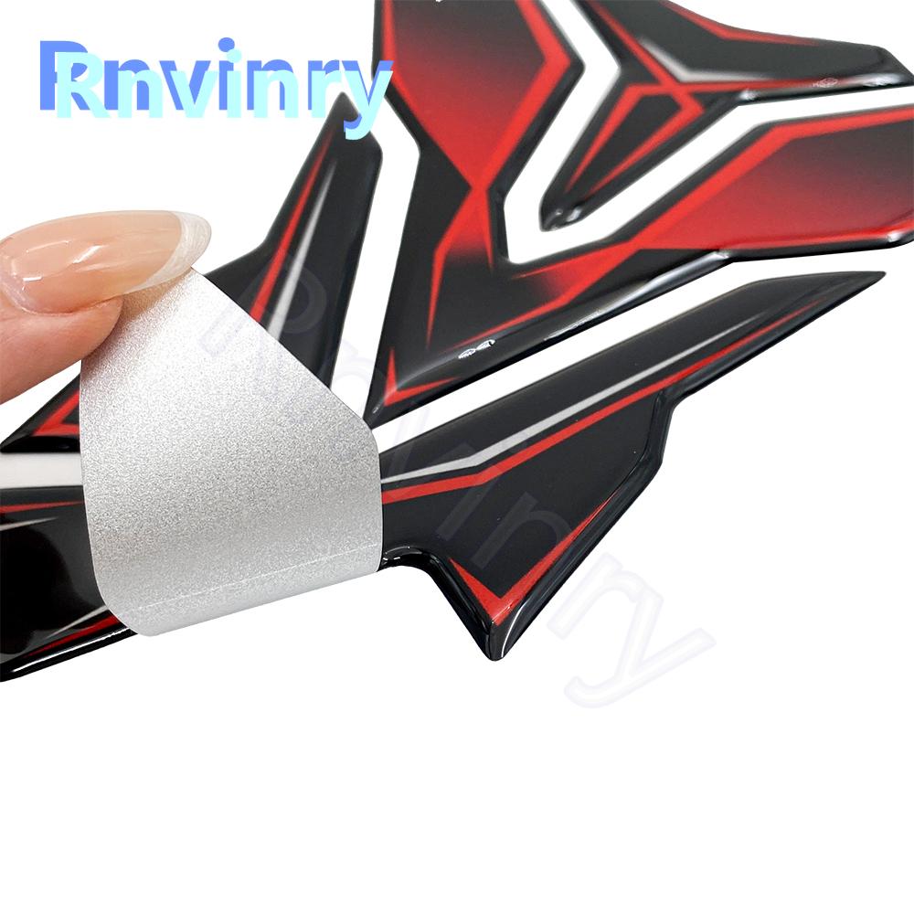 For VERSYS Aprilia Yamaha Kawasaki Ninja 3D Motorcycle Gradient Fuel Tank Drip Adhesive Universal Sticker Decal