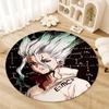 Dr. Stone Round Area Rug,Carpet Rug for Living Room Bedroom Sofa Playroom Decor,Non-slip Floor Mat5