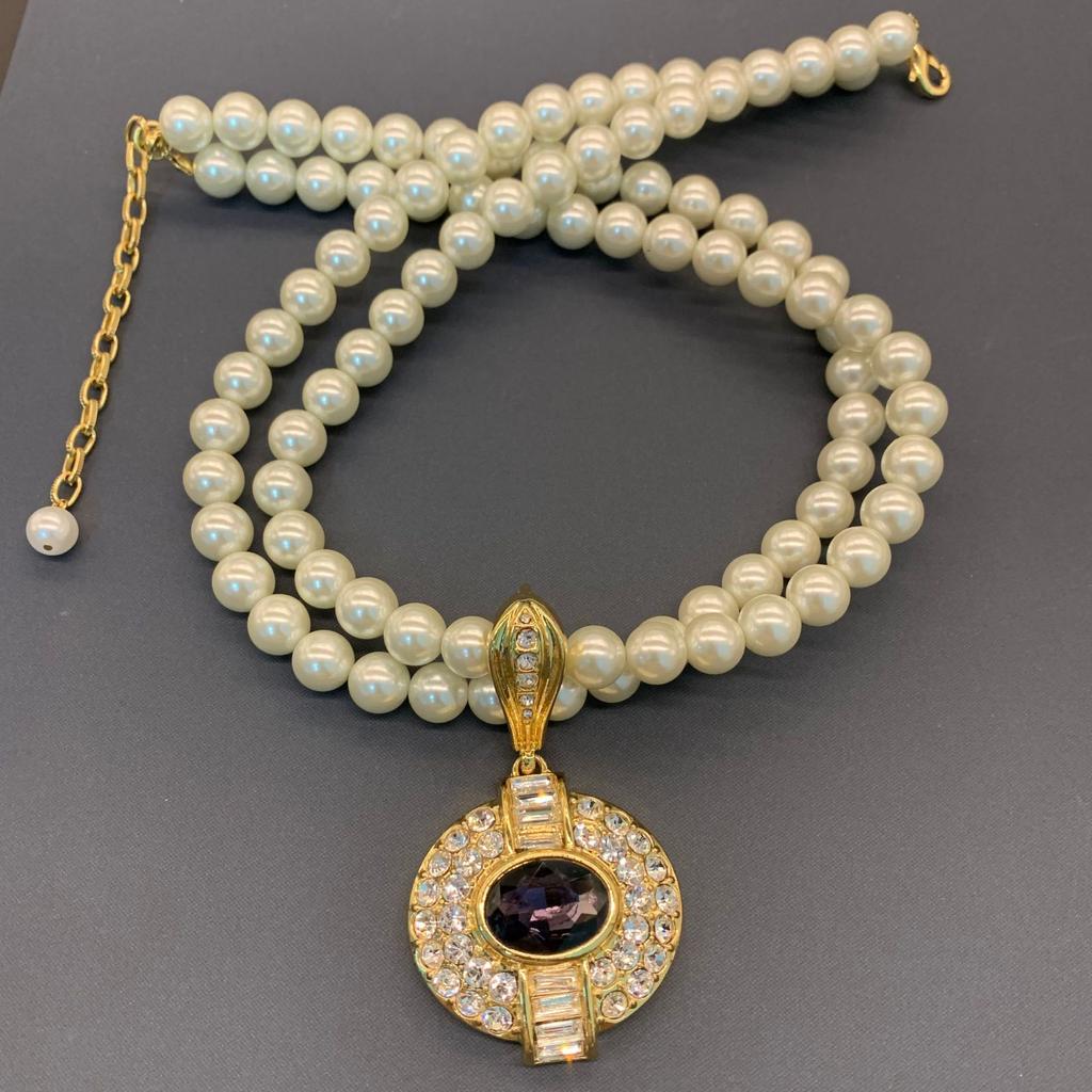 New Fashion Exaggerate Personality Leading Fashion Trend Pearl Necklace