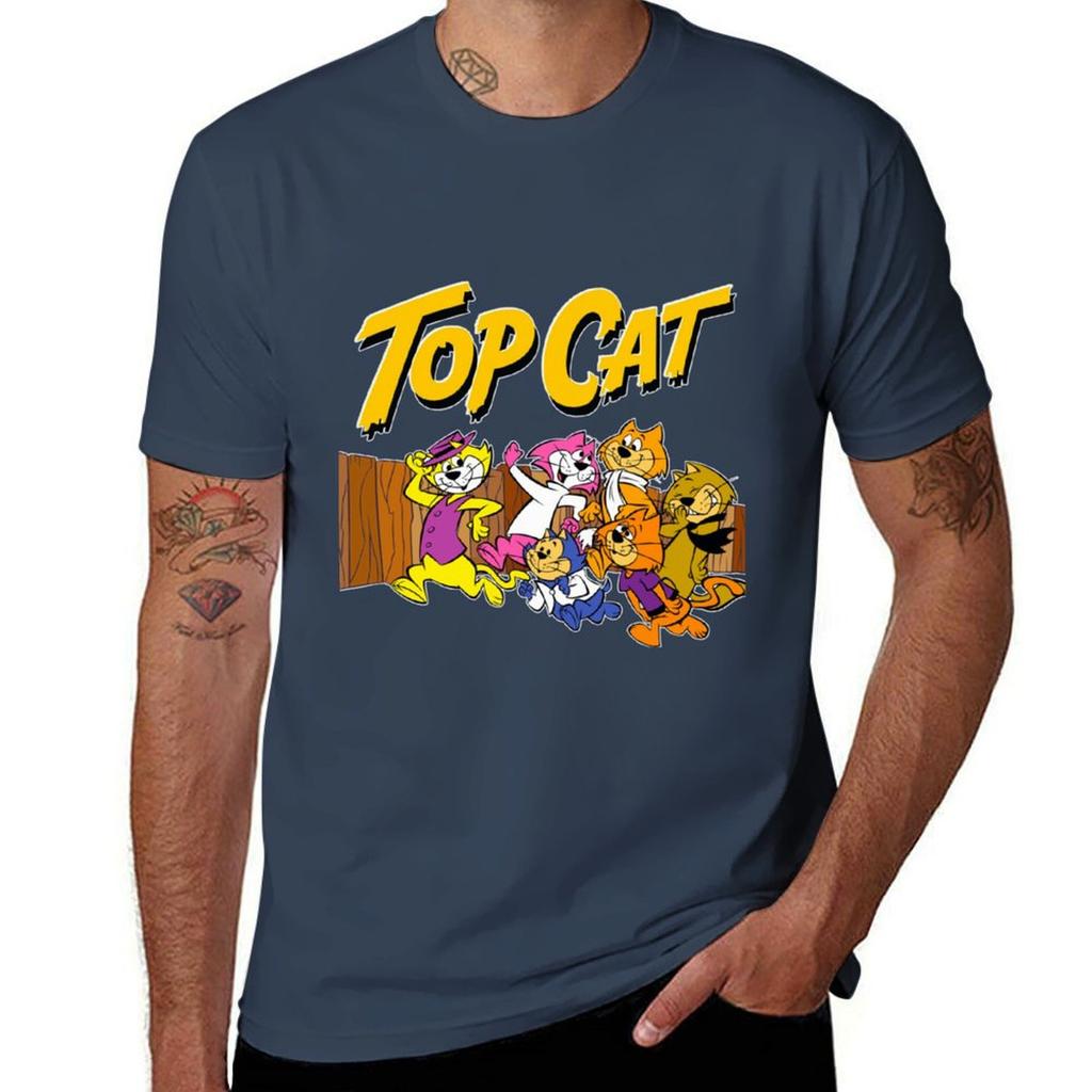 Top Cat- Limited Edition | Perfect Gift T-Shirt Boys Animal Print Korean Fashion Sports Fans T Shirts Men