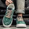 Retro men's shoes spring and summer canvas shoes breathable trend sports fashion casual trend shoes high value board shoes