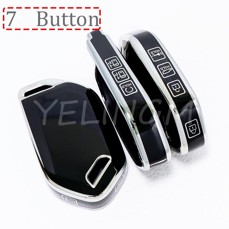 NCUD9 Car Key Case Fob New Key Cover for Kia Picanto Sorento MQ4 Carnival KA4 Morning K5 Carens EV9 Seltos 2024 2025 for Kia