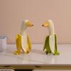 Banana Duck Resin Ornament: Creative Prank Desktop Decoration