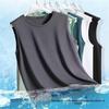 Men's 2025 Quick-Dry Ice Silk Sleeveless Sports T-Shirt