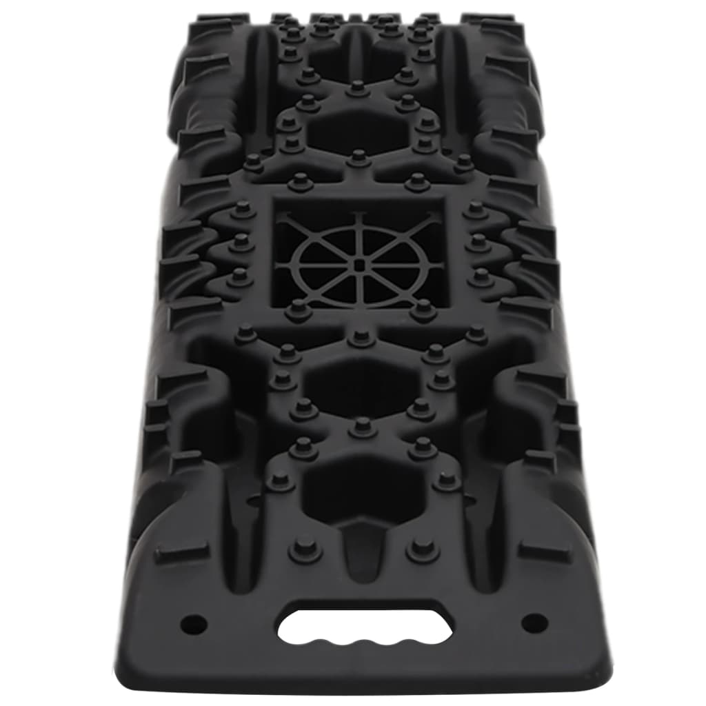 Traction Mats 2 Pcs Black 107 X 31 X 7 Cm Nylon