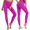 Calça de Yoga Feminina de Malha de Seda de Cintura Alta - Primavera/Verão, Levanta Bumbum, Secagem Rápida, Absorção de Suor, Calça de Corrida.
