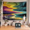 Colorful vortex painting design Digital printing polyester wall tapestry suitable for use in living rooms bedrooms offices party