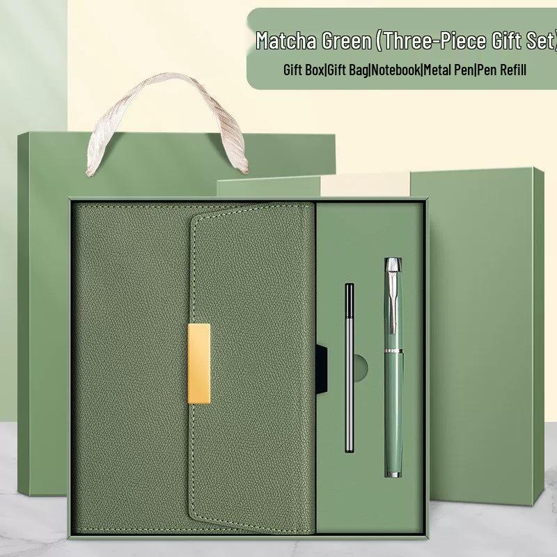 Customizable A5 Notebook Gift Set with Logo Printing - Corporate Business Souvenir