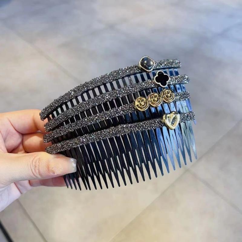 Hairpin Head Ornament Hairpin Female Hair Comb Comb Headband Bangs Clip Back of The Head Hairpin