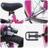 Kids  Bike 14 Inch for Ages 3 5 Pink and Black