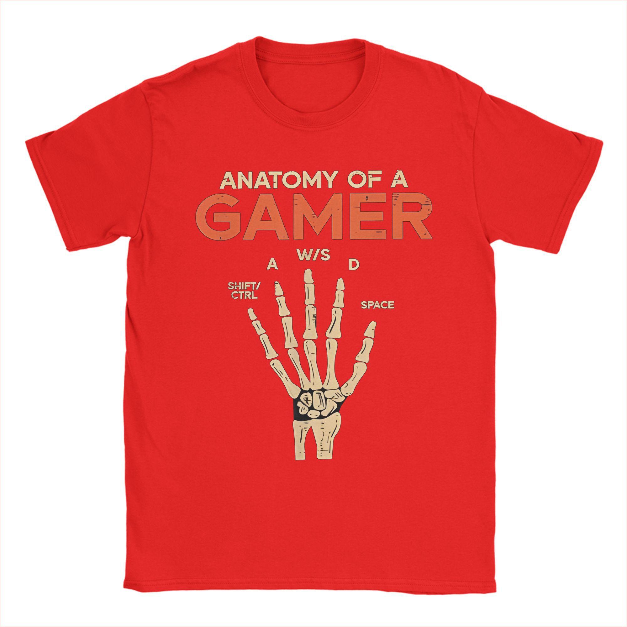 

Gamer Girl Boy T-Shirt Summer GamePad Cotton T Shirts For Men s Leisure Casual Tshirt Short Sleeves Vintage Tees S
