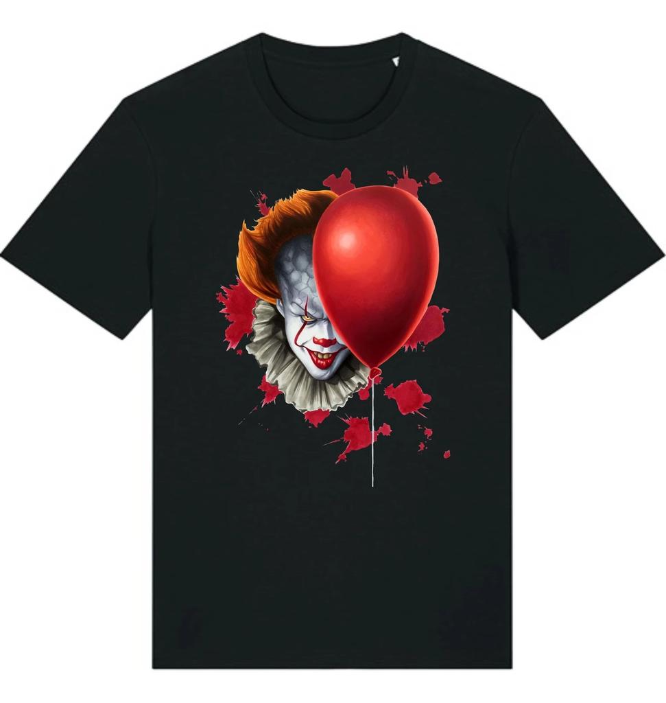 Halloween Horror Killer Character T ShirtScary BalloonSplattered Costume Gift