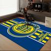 Rosario Central Crest Rug Game Carpet, Floor Mat for Bedroom Living Room Entryway Rug, Home Decor Idea Gift for Christmas birthday