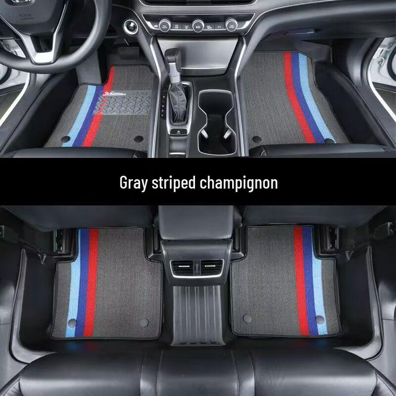 Galaxy E5 TPE Double-Layer Car Floor Mats: Driver, Passenger, and Rear Row Protection