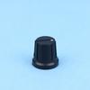 5Pcs Pn-8E 20.5*16Mm Striped Plastic Knob Cap With Copper Core Electronic Instrument Switch Caps Inner Hole 6.35Mm