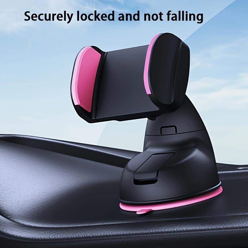360° Free Rotation Phone Holder Car Navigation Phone Holder, Hands-Free Stand, Universal Solid Suction Cup Car Phone Holder