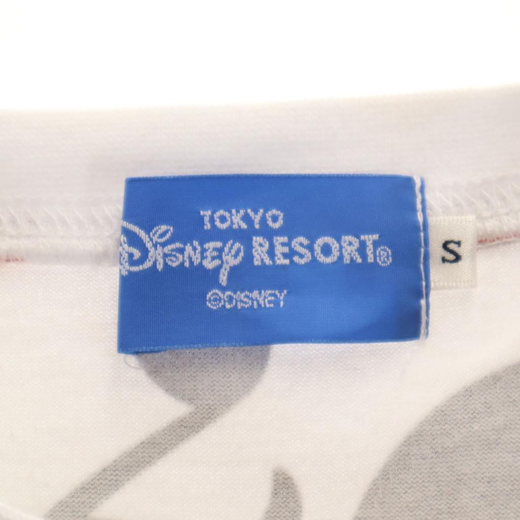 TOKYO DISNEY RESORT Minnie Mouse Short sleeve T-shirt S white unisex Men's Used