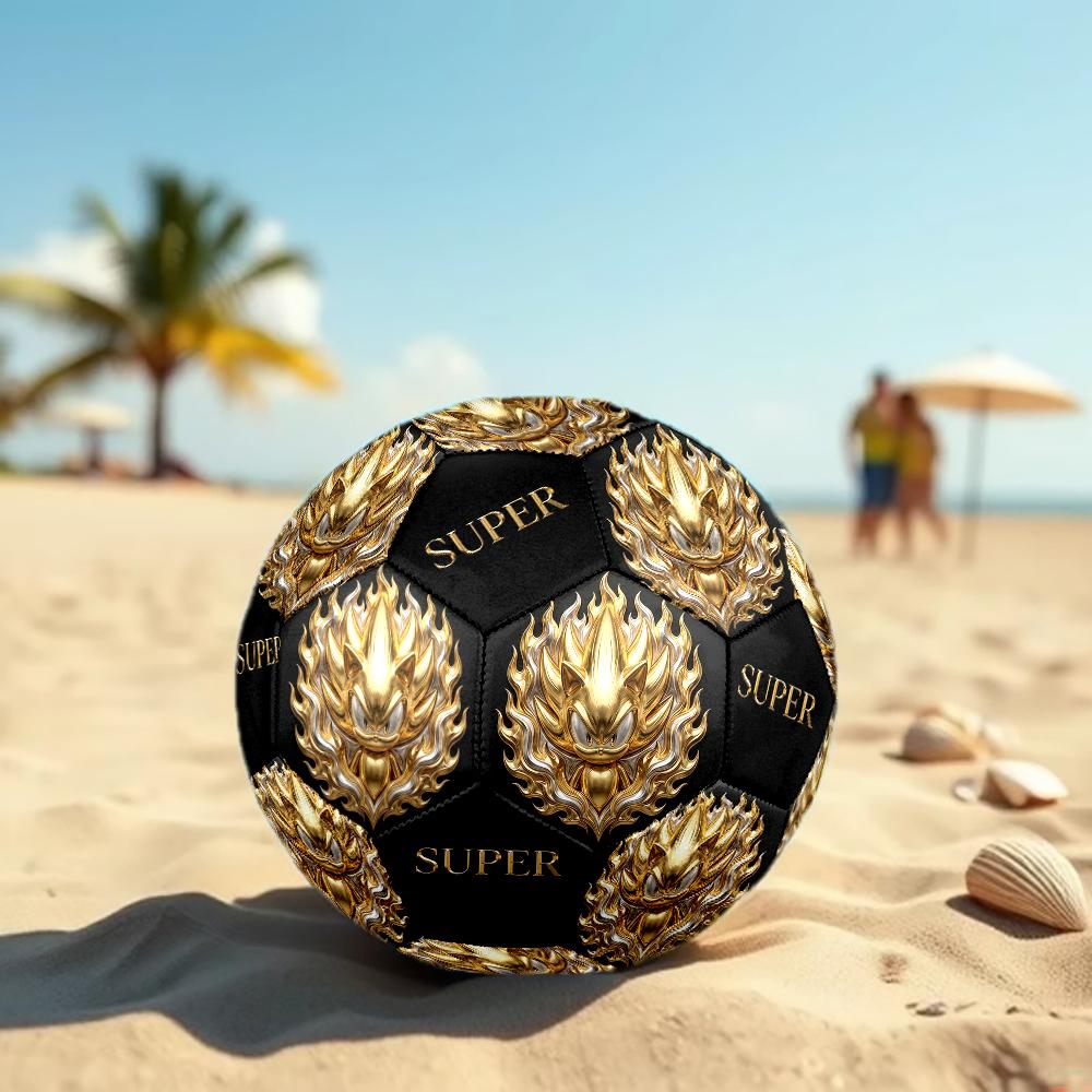 1pc Sonic the Hedgehog Football Soccer Ball Size 5 Indoor Soccer Ball Fashion Colorful Backyard Game -Great For Sports Fans Gift HE37