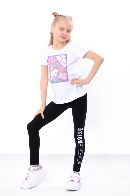 Girls’ Leggings – Stretchy Comfortable Fit & Soft Fabric, Any Season, 6000-036-33 HC