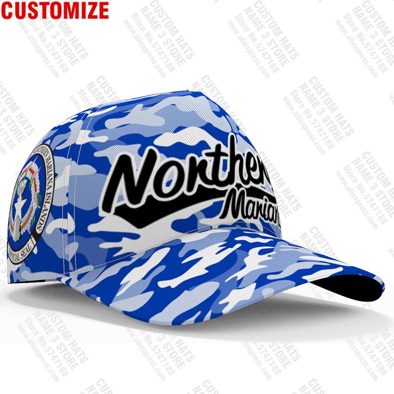 Northern Mariana Island Baseball Cap Free 3D Custom Made Name Team Game Logo Mp Hat Mnp Travel Fishing Cnmi Island Flag Headgear