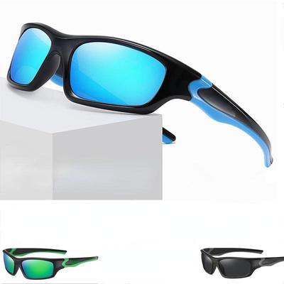 Uv400 Męskie okulary wędkarskie Outdoor Anti-ultrafioletowe Klasyczne spolaryzowane okulary przeciwsłoneczne Okulary przeciwsłoneczne do jazdy konnej