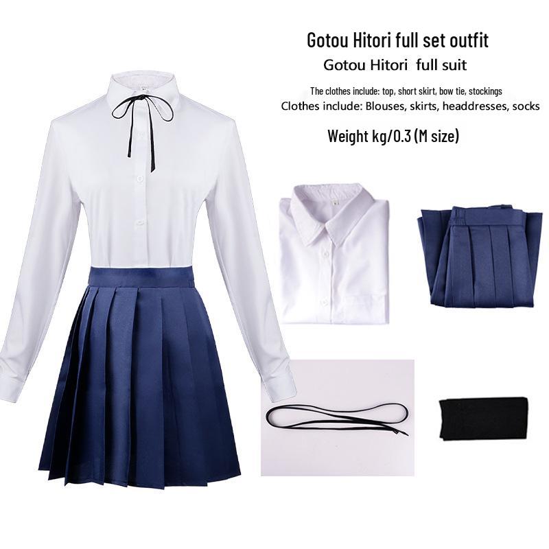 

Bocchi the Rock! Cosplay Costume: Ichiji Hongxia & Yamada Ryo School Uniform S
