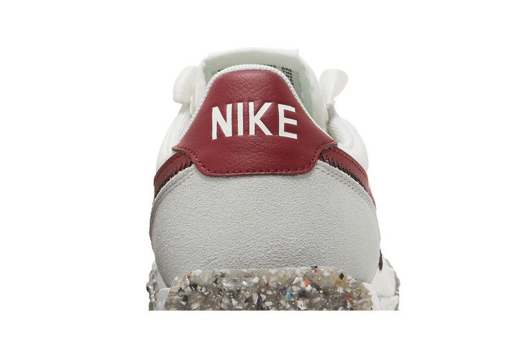 Women's Sneakers Nike Waffle Racer Crater Summit White Team Red (Women's)
